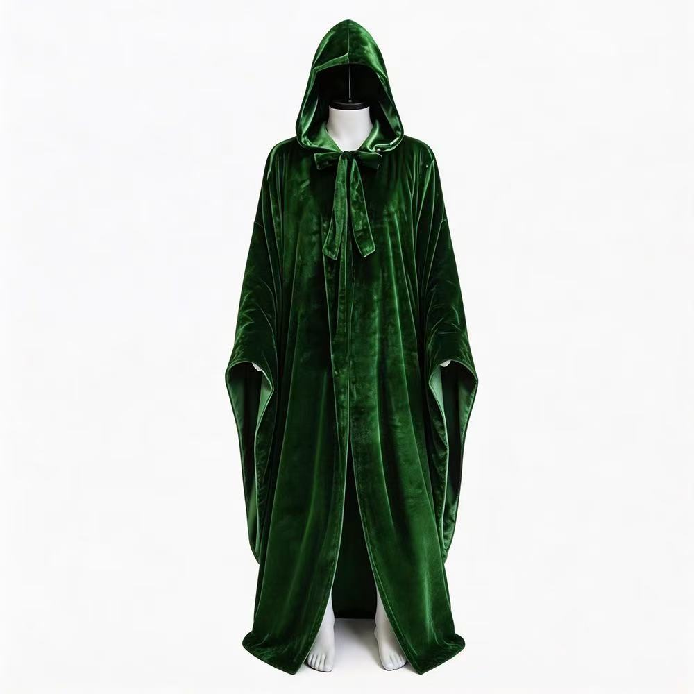 Anime Cosplay Events 2026 - Capa con Capucha de Vampiro para