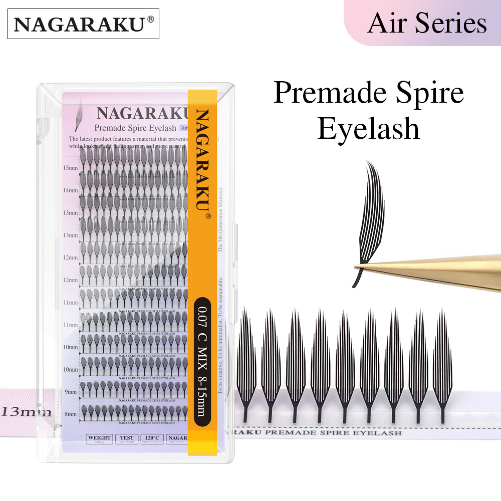 Anime Cosplay Lashes - NAGARAKU Prefabricado Spire Pestañas Efecto Anime