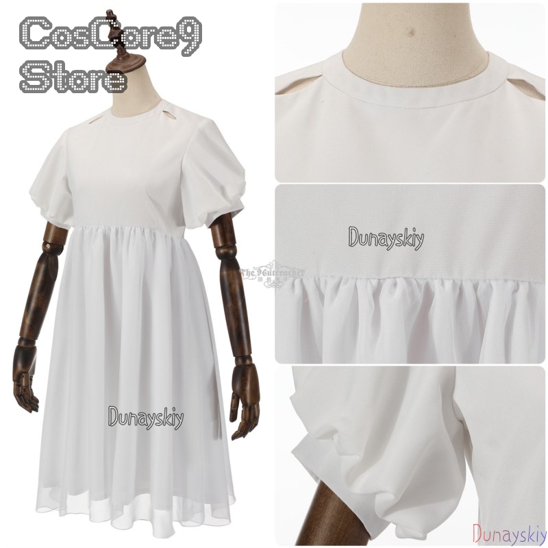 Anime Cosplay Kostüm - Disfraz de Sua Cosplay, vestido blanco