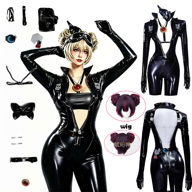 Cosplay Anime Black - Disfraz de cosplay WHH Anime Nikke