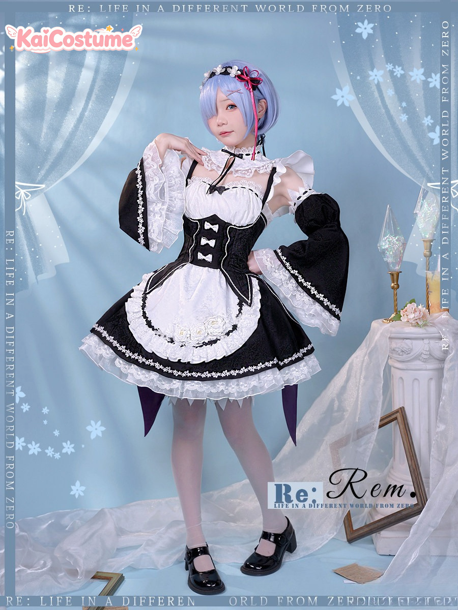 Anime Cosplay Re Zero - Disfraz de Cosplay de Lujo de
