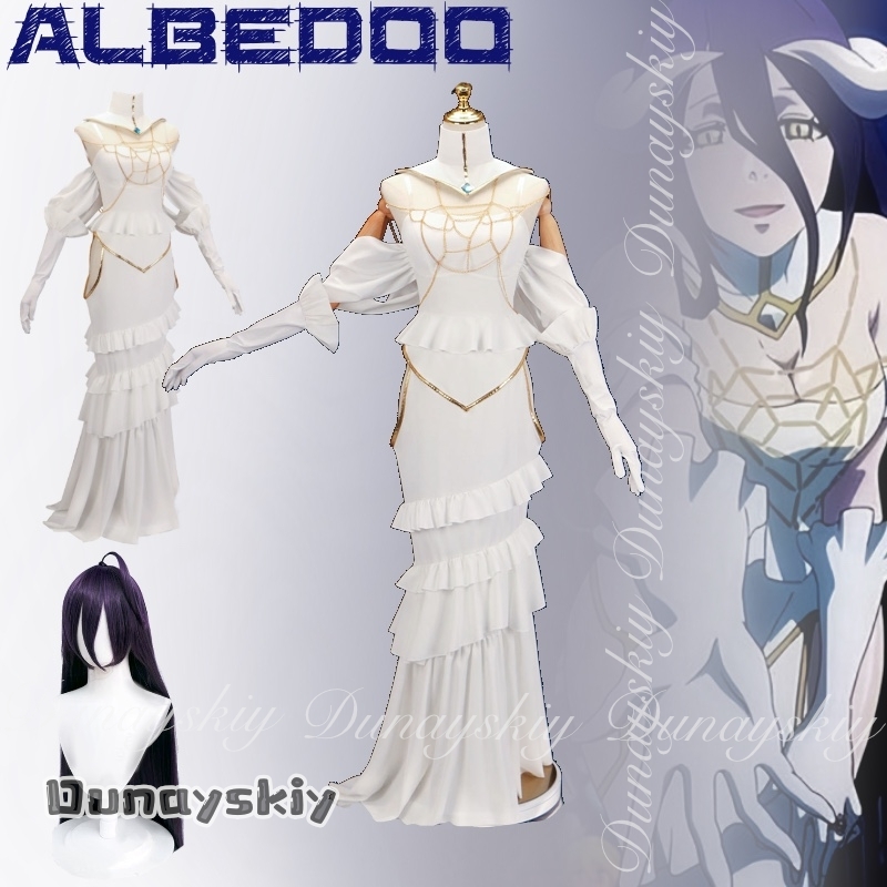Anime Cosplay Albedo - {Dunayskiy States} disfraz de Cosplay de