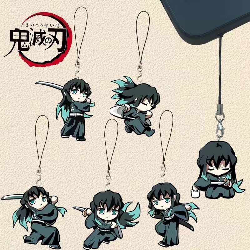 Anime Cosplay Demon Slayer - Anime Demon Slayer Keychain Tokitoru Muichiro
