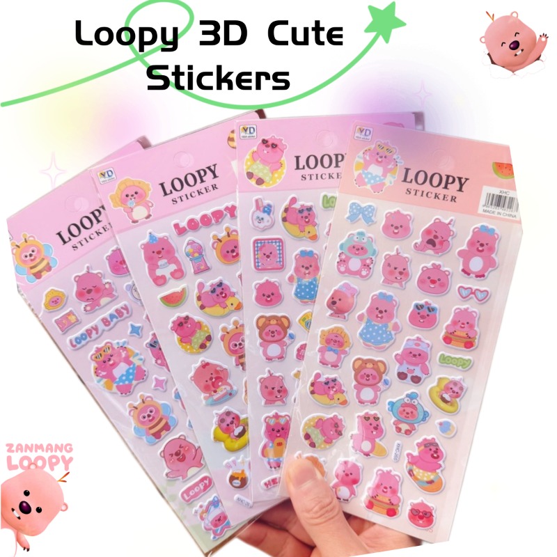 Anime Cosplay Cute - Nuevas pegatinas de espuma 3D de