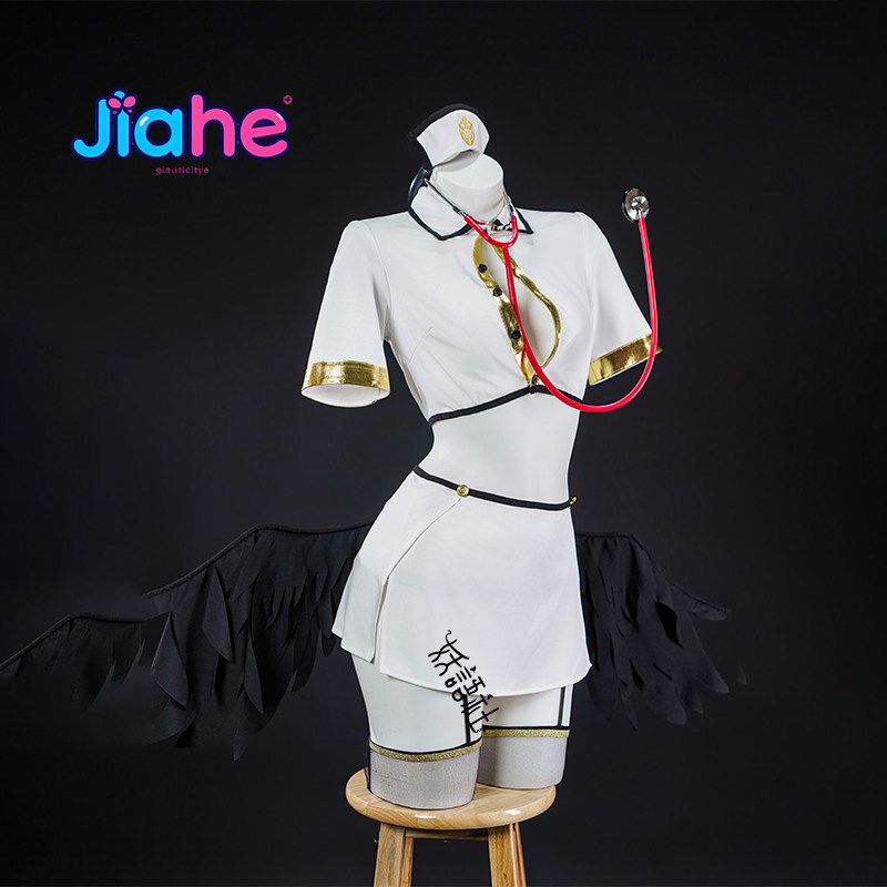 Anime Cosplay Albedo - Disfraz de Cosplay de Albedo de