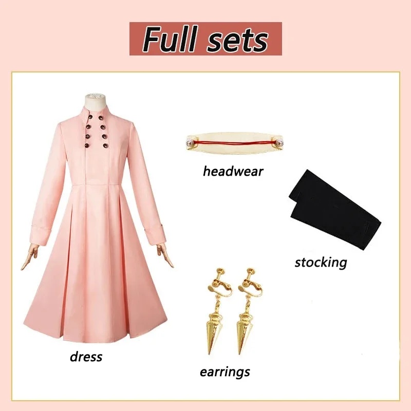 Vestido de Cosplay de Yor Forg - Anime Cosplay Yor reseña y precio