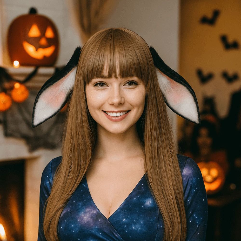 Diadema de Orejas de Conejo Es - Anime Cosplay Girl Photo reseña y precio