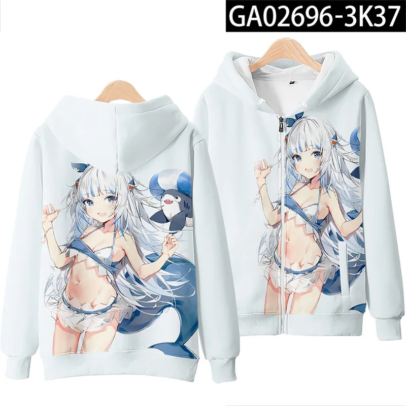 Anime Gawr Gura cosplay sudade - Anime Cosplay Shop reseña y precio
