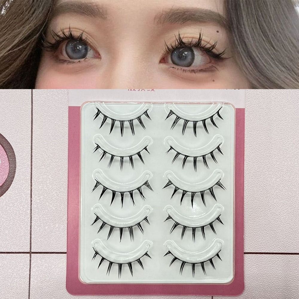 Pestañas postizas de visón sin - Anime Cosplay Lashes reseña y precio