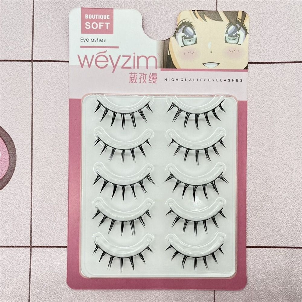 Pestañas postizas de visón sin - Anime Cosplay Lashes reseña y precio