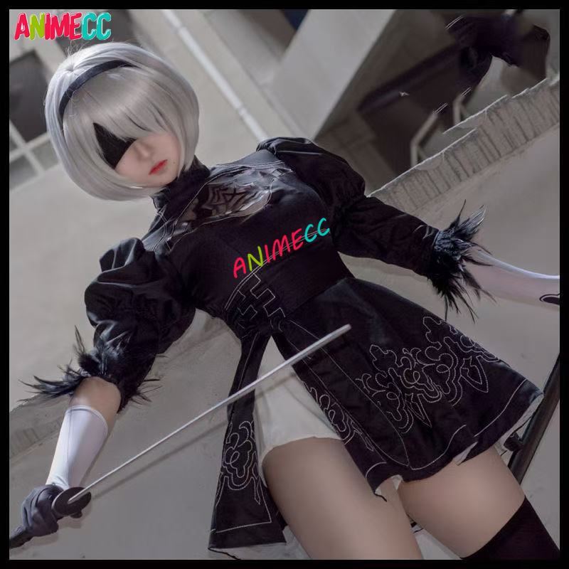 ANIMECC en Stock S-3XL 2B NieR - Anime Cosplay Eyes reseña y precio