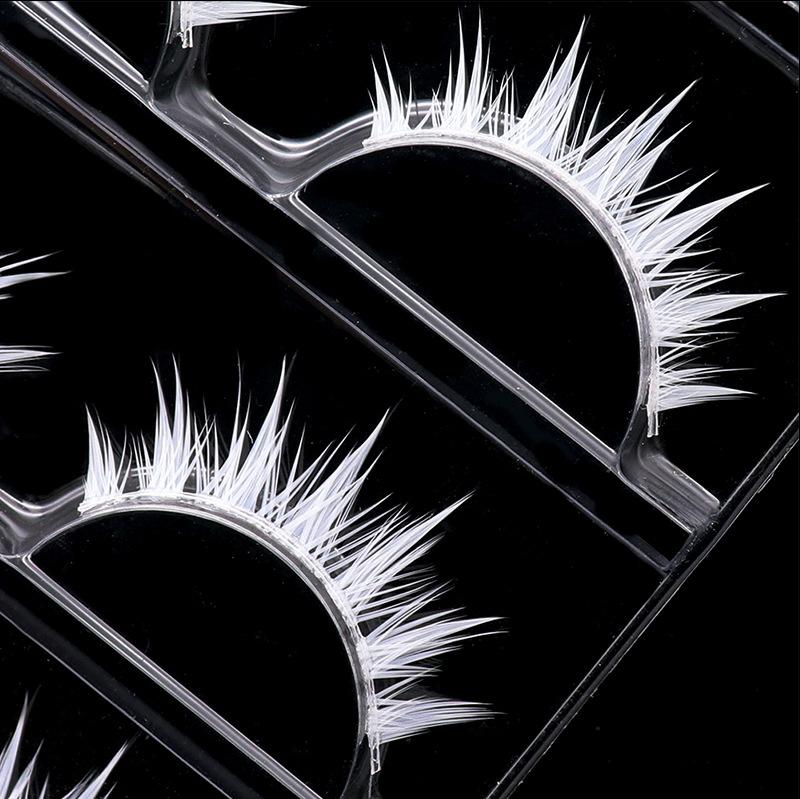 Pestañas Postizas Blancas para - Anime Cosplay Lashes reseña y precio