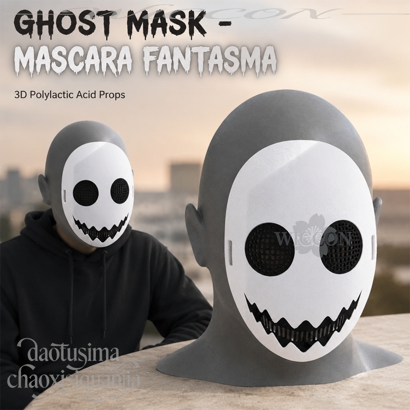 Máscara 3D de Fantasma de Terr - Anime Cosplay Events 2026 reseña y precio
