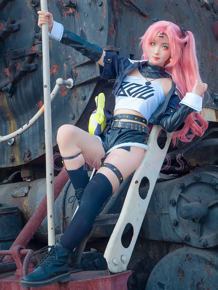 Disfraz de Cosplay de Nicole D - Anime Cosplay Wig reseña y precio
