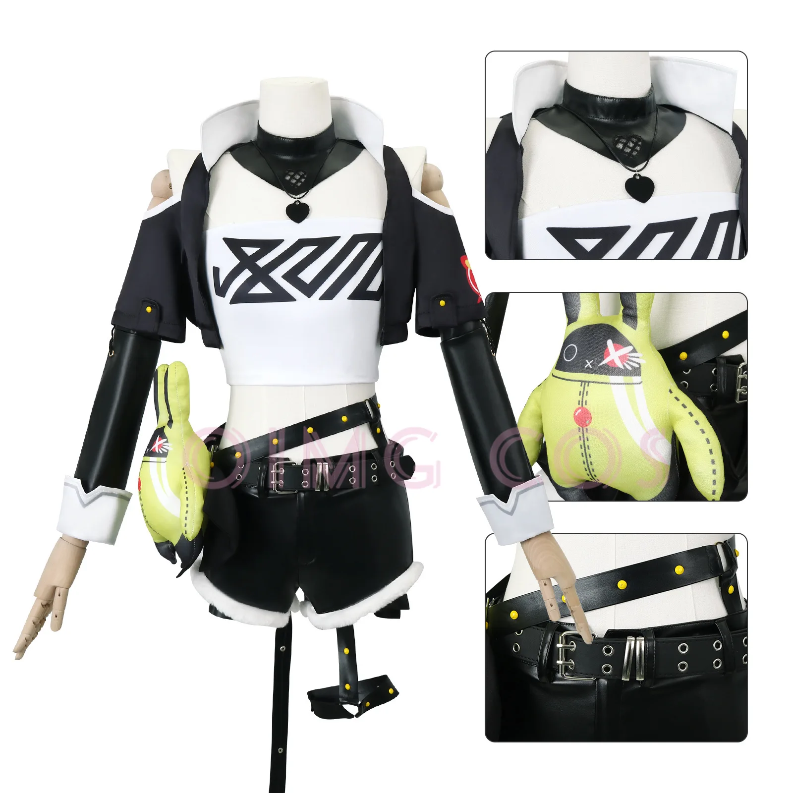 Disfraz de Cosplay de Nicole D - Anime Cosplay Wig reseña y precio