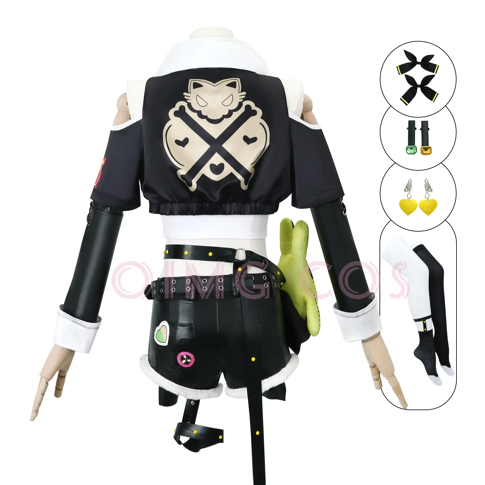 Disfraz de Cosplay de Nicole D - Anime Cosplay Wig reseña y precio