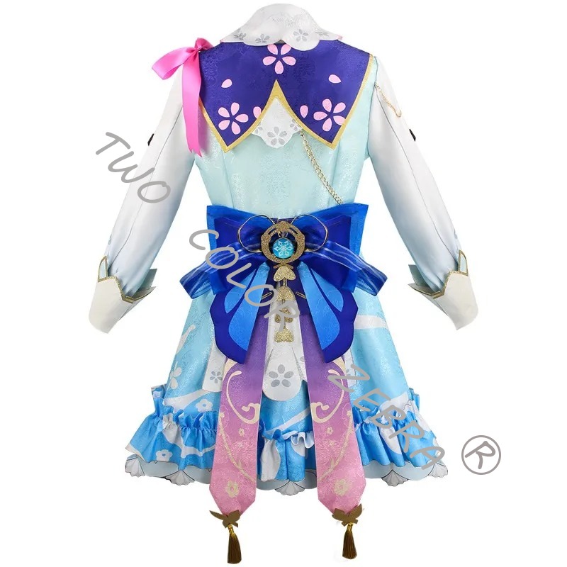 Kamisato Ayaka Cosplay Spiel G - Anime Cosplay Kostüm reseña y precio