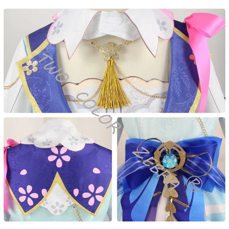 Kamisato Ayaka Cosplay Spiel G - Anime Cosplay Kostüm reseña y precio