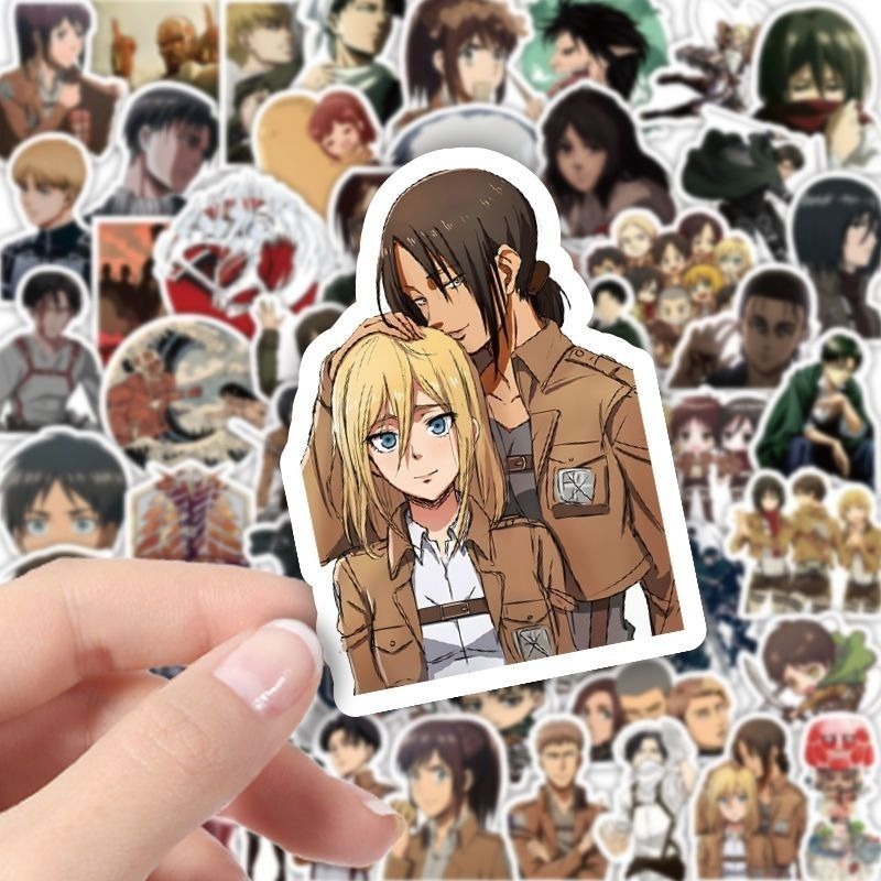 60 pegatinas de anime de Attac - Anime Cosplay Cute reseña y precio