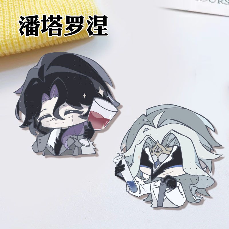 Broche de acrílico de Genshin  - Anime Cosplay Mujer reseña y precio