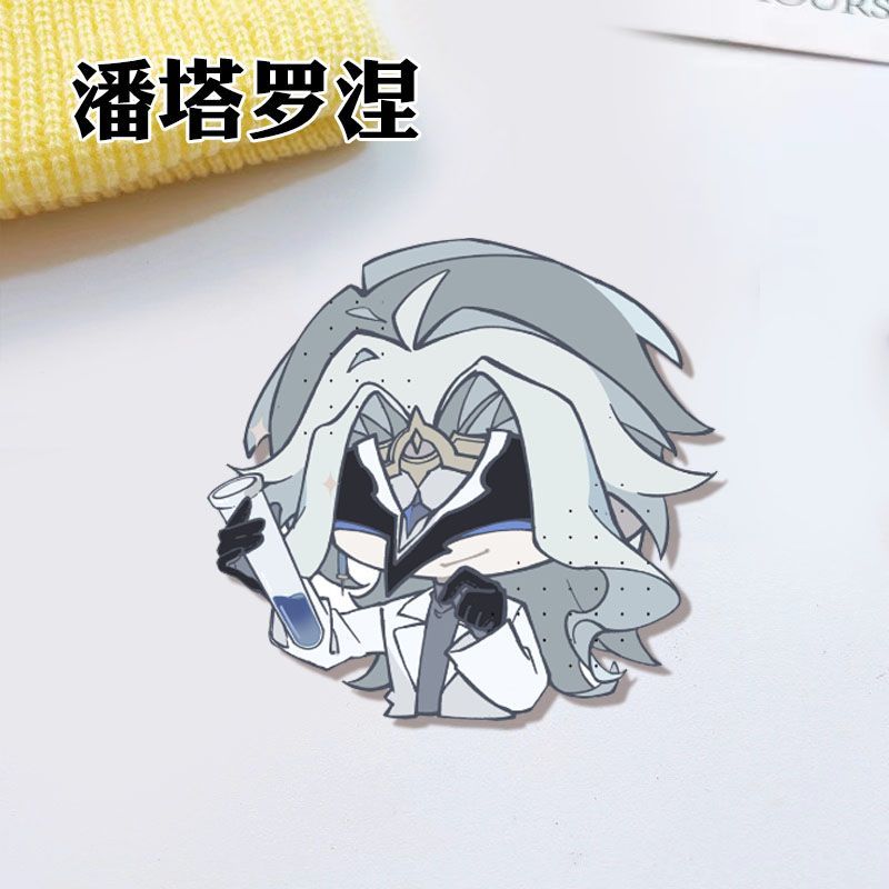Broche de acrílico de Genshin  - Anime Cosplay Mujer reseña y precio