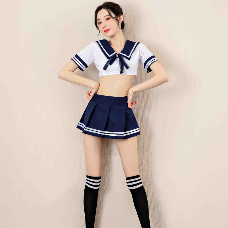 Disfraz de colegiala japonesa/ - Cosplay Korean Anime reseña y precio