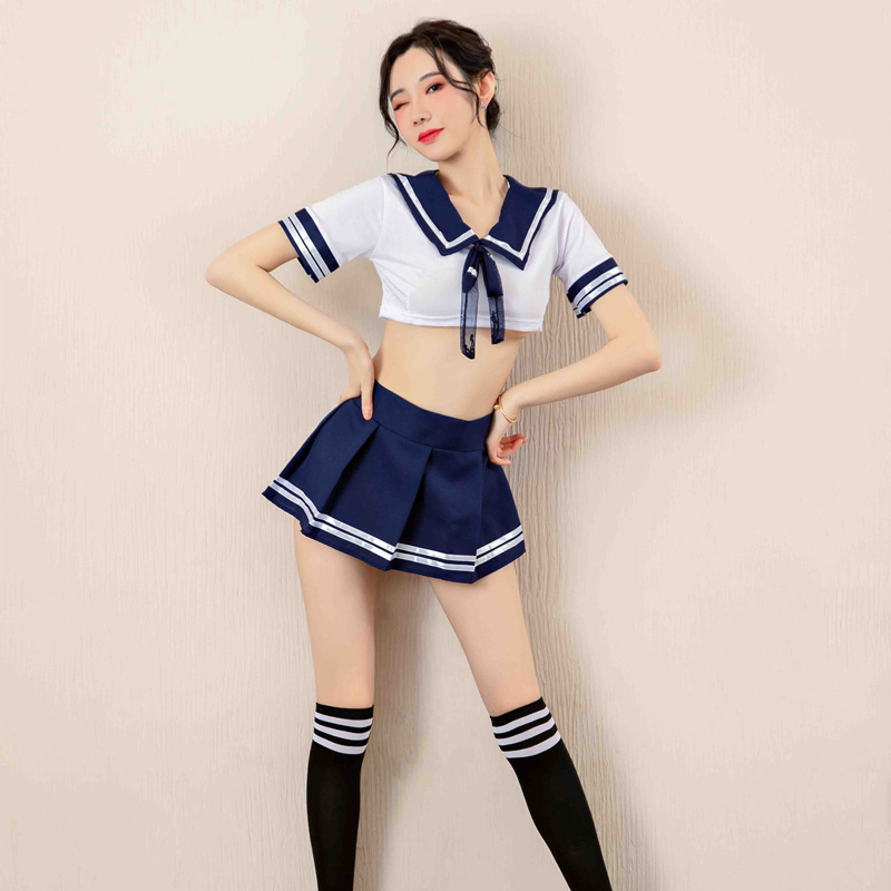 Disfraz de colegiala japonesa/ - Cosplay Korean Anime reseña y precio