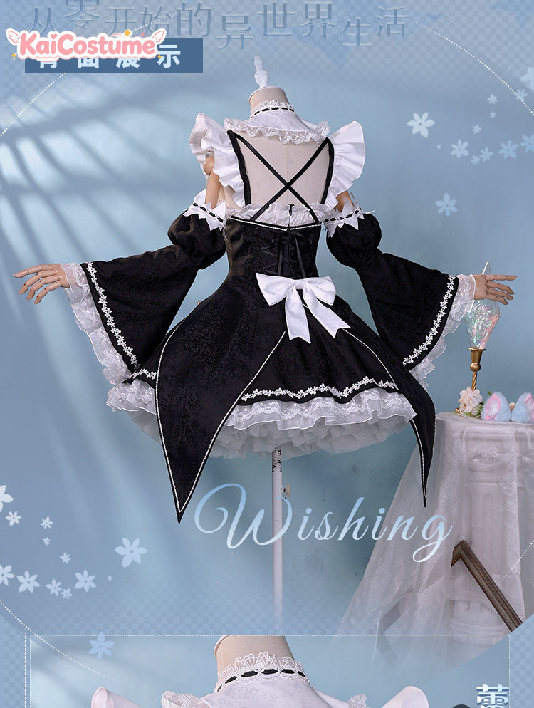Disfraz de Cosplay de Lujo de  - Anime Cosplay Re Zero reseña y precio