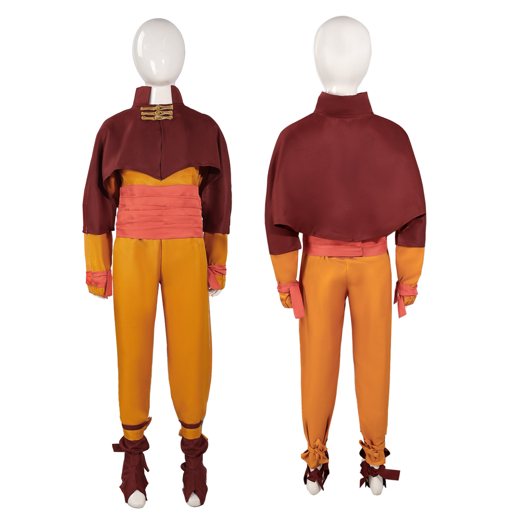 Disfraz de Cosplay de Aang, Av - Live Action Anime Cosplay reseña y precio
