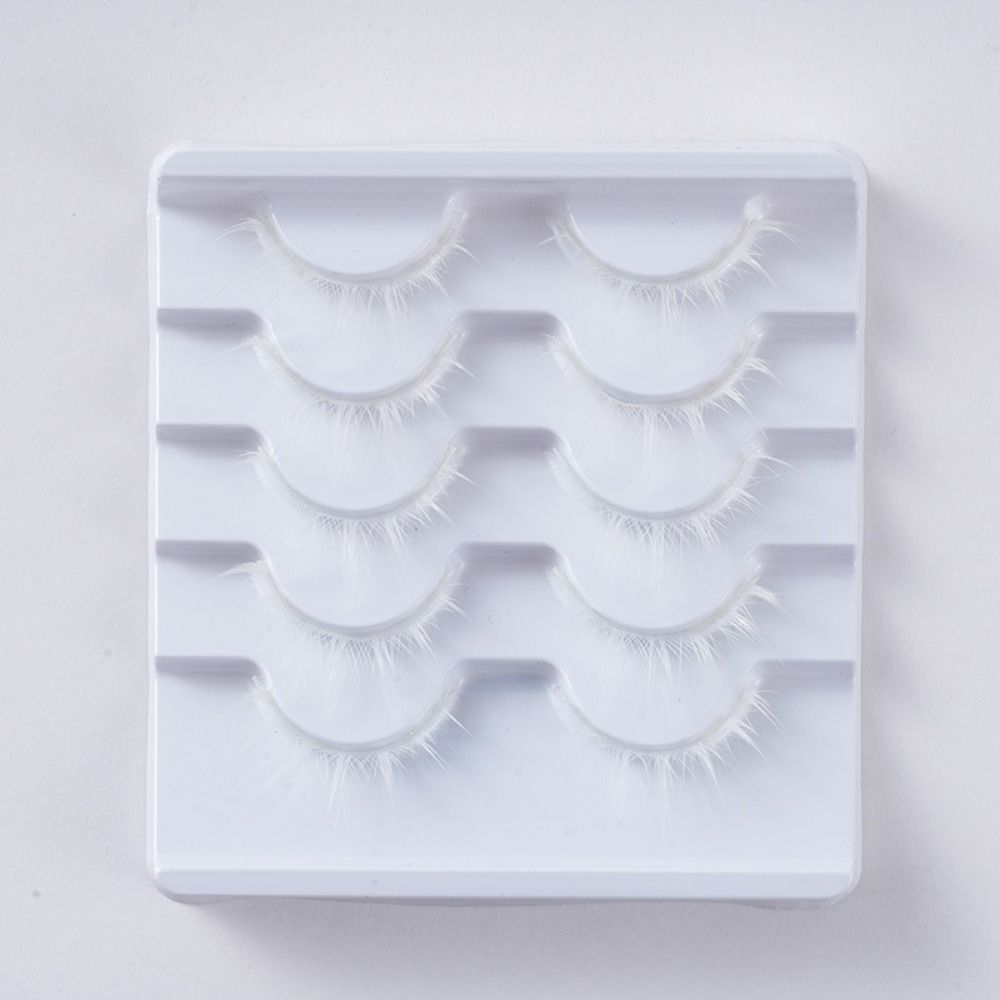 Pestañas Blancas Estilo Anime, - Anime Cosplay Lashes reseña y precio