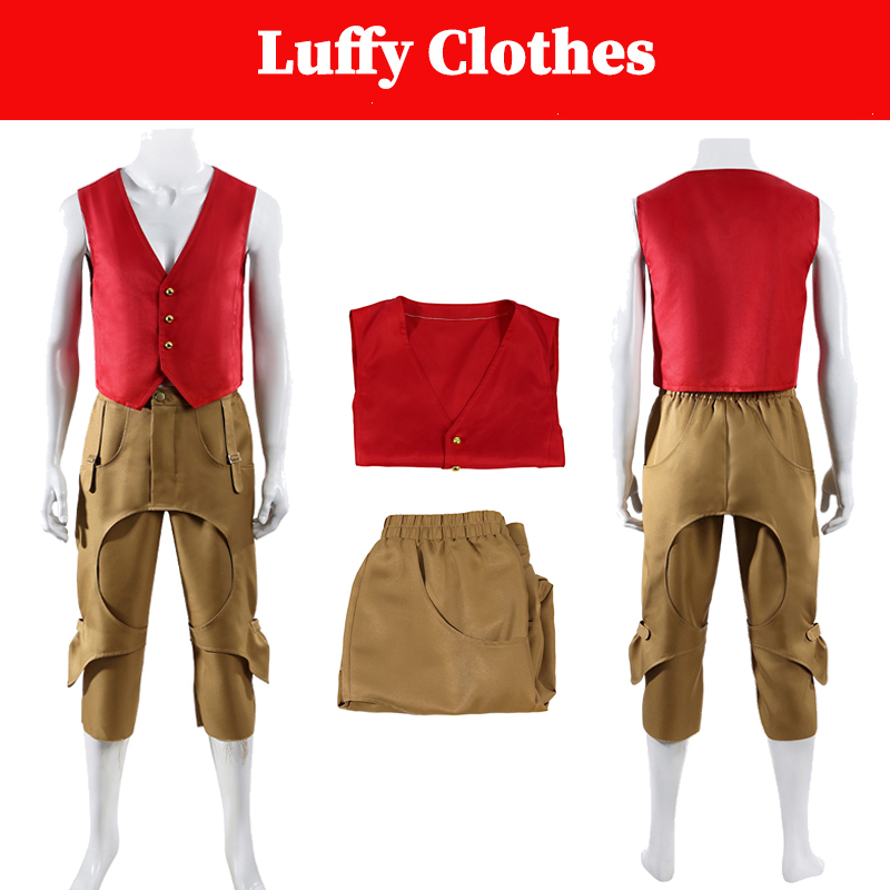 Disfraz de Cosplay de Luffy 20 - Live Action Anime Cosplay reseña y precio