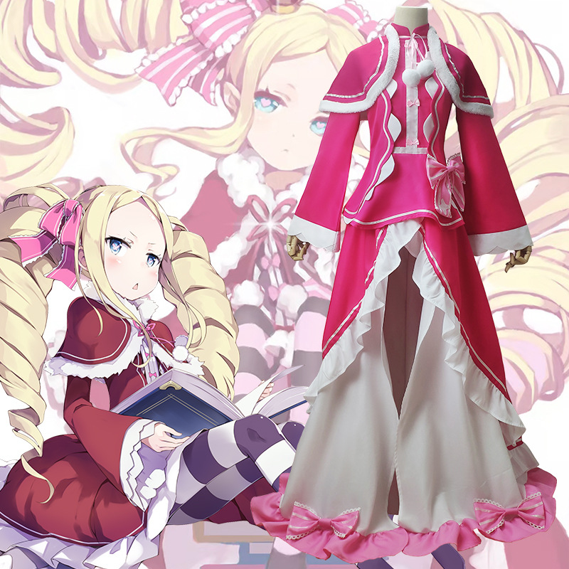 Disfraz de Cosplay de Beatrice - Anime Cosplay Re Zero reseña y precio