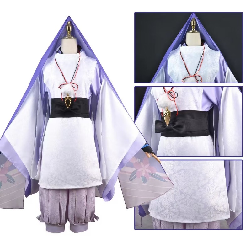 Scaramouche The Wanderer Cospl - Anime Cosplay Kostüm reseña y precio