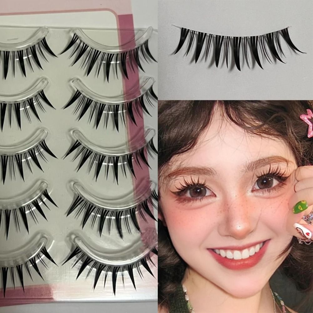Paquete de 5 Pares de Pestañas - Anime Cosplay Lashes reseña y precio