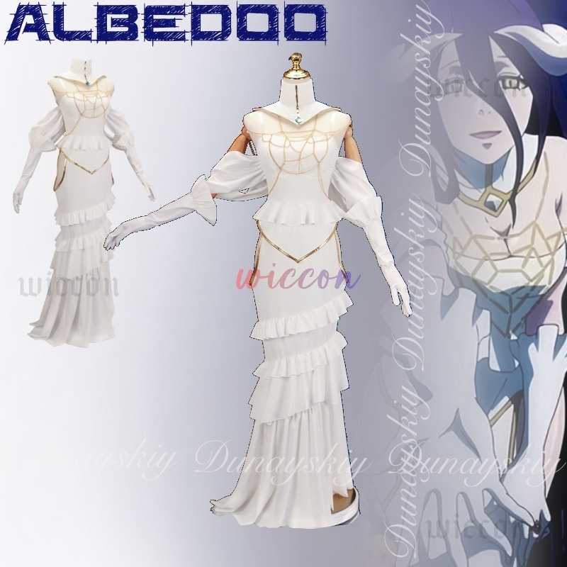 Overlord Albedo Cosplay vestid - Anime Cosplay Albedo reseña y precio