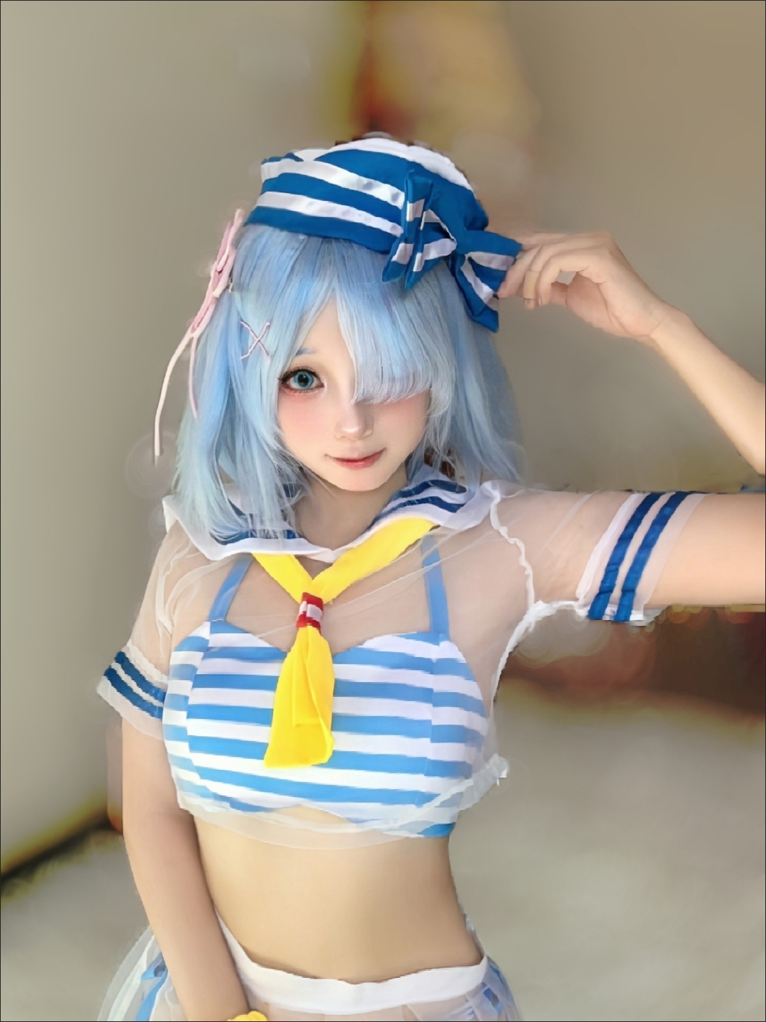 Disfraz de Cosplay de Rem de R - Anime Cosplay Re Zero reseña y precio