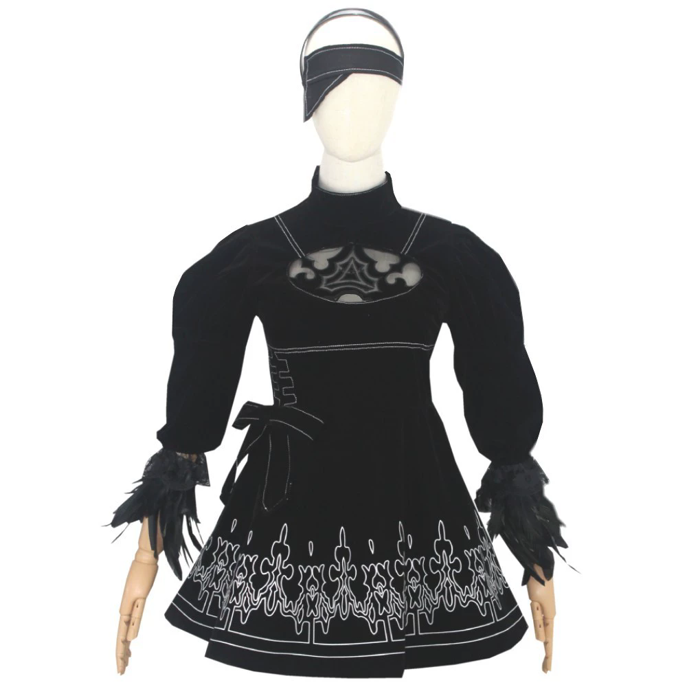 Disfraz de Cosplay de anime 2B - Anime Cosplay Eyes reseña y precio