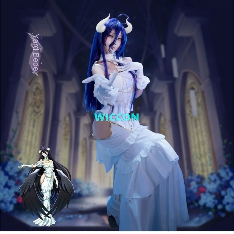EN STOCK Disfraz de Albedo con - Anime Cosplay Albedo reseña y precio