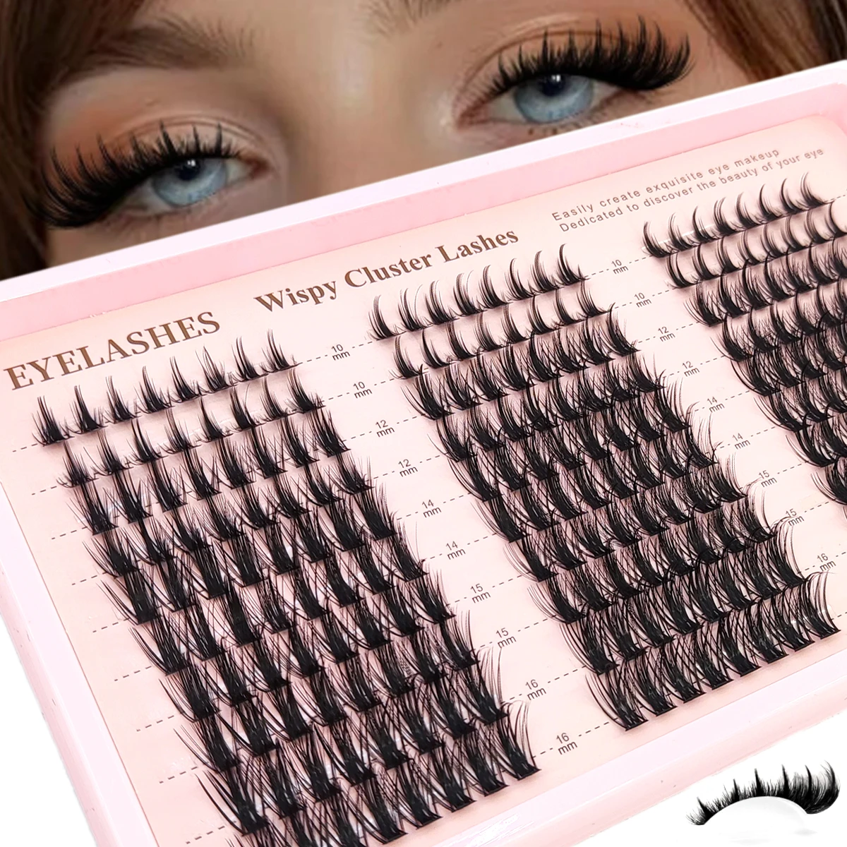 AMSDCN Manga Lash Clusters, Pe - Anime Cosplay Lashes reseña y precio