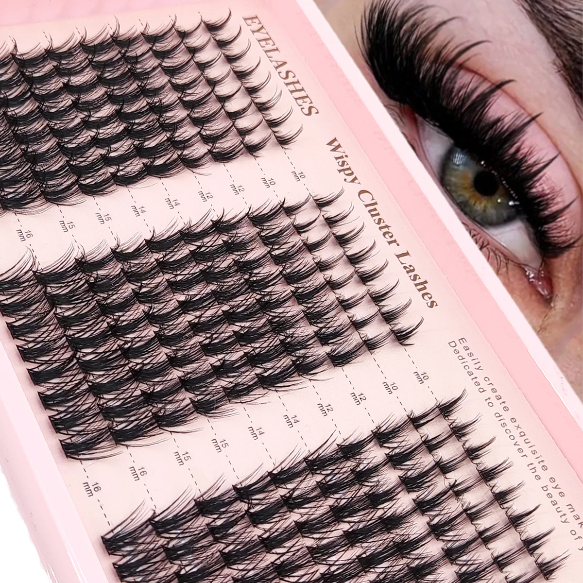 AMSDCN Manga Lash Clusters, Pe - Anime Cosplay Lashes reseña y precio
