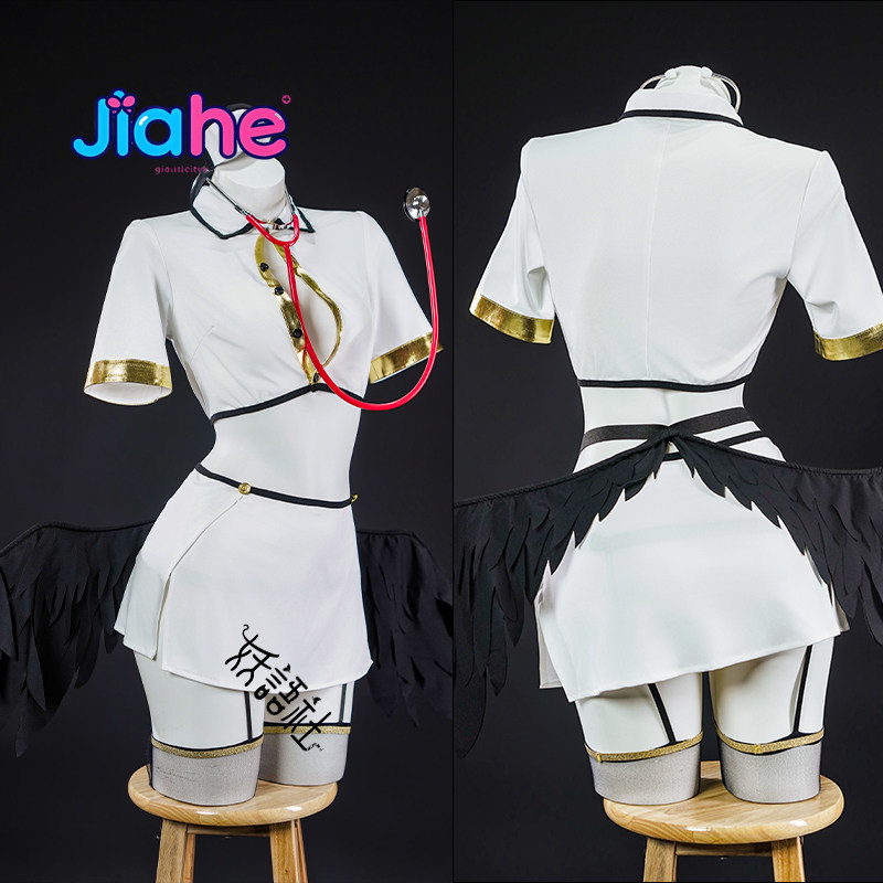 Disfraz de Cosplay de Albedo d - Anime Cosplay Albedo reseña y precio