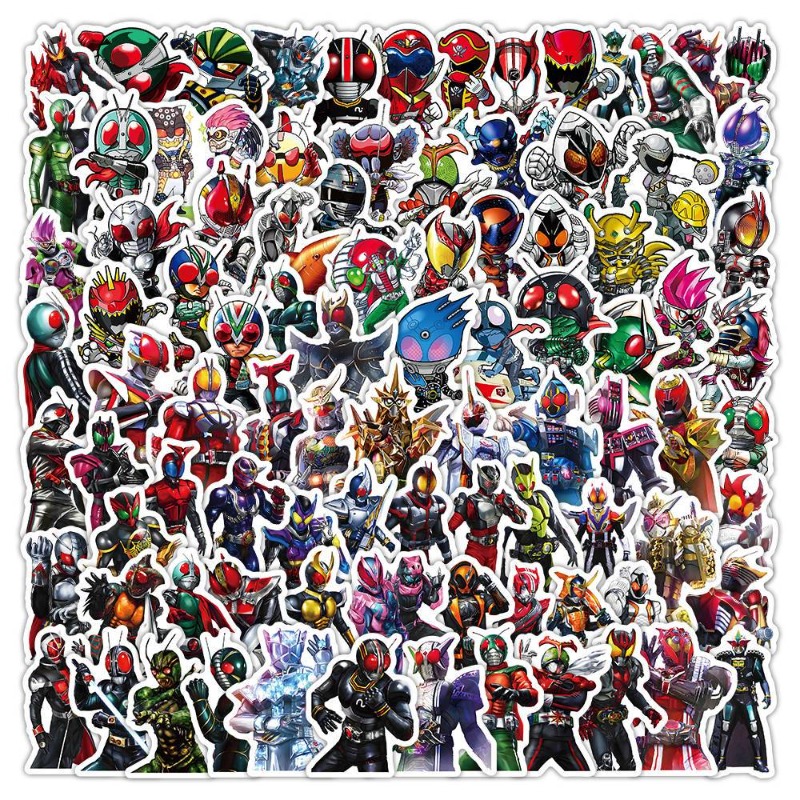 103 Pegatinas de Kamen Rider,  - Anime Cosplay Cute reseña y precio
