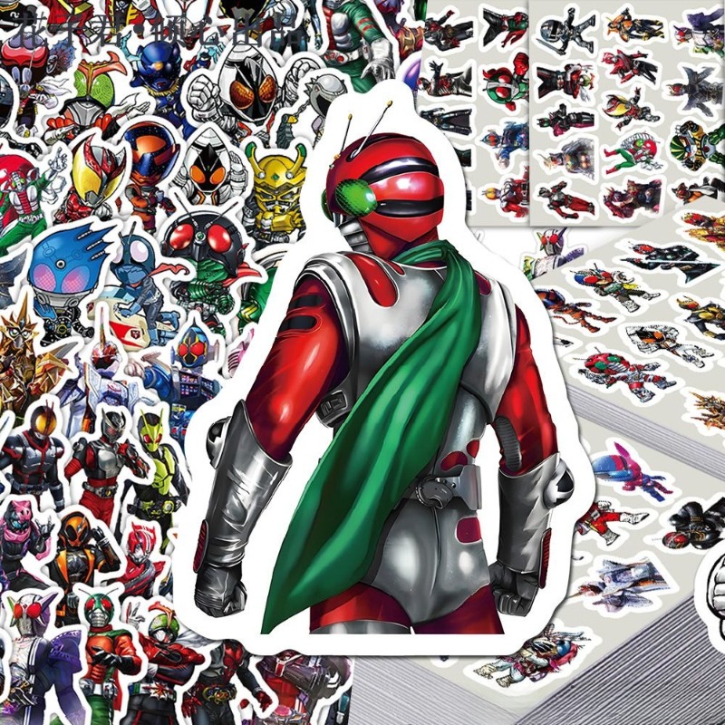 103 Pegatinas de Kamen Rider,  - Anime Cosplay Cute reseña y precio