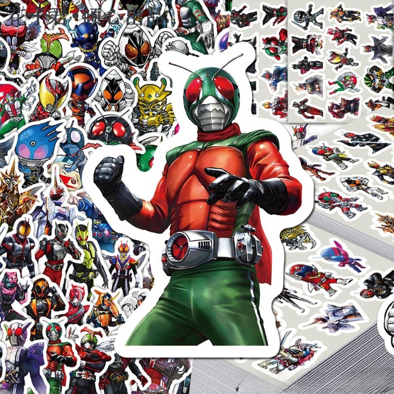 103 Pegatinas de Kamen Rider,  - Anime Cosplay Cute reseña y precio